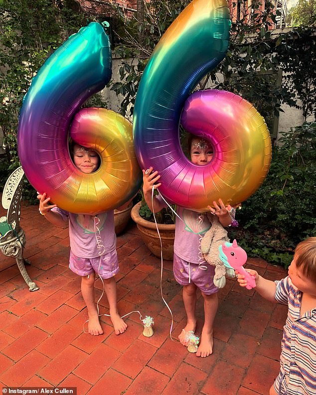 Nine je odbacila Alexa zbog trika i nije bio u eteru, ali je u utorak prekinuo šutnju na društvenim mrežama podijelivši fotografije s proslave šestog rođendana svoje kćeri blizanke