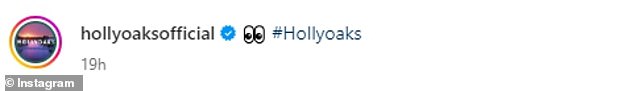 Hollyoaks je jednostavno objavio emoji s očima za naslov, što je fanove podivljalo u komentarima dok su molili da saznaju hoće li ti novi dodaci ostati tu