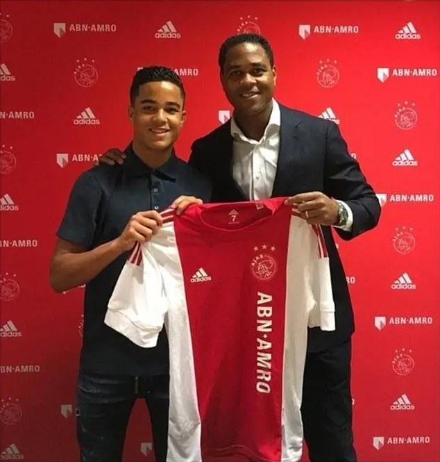 Justin joined Ajax back in 2007 when he was just eight years old and went on to play 56 times for his boyhood club, scoring 13 times