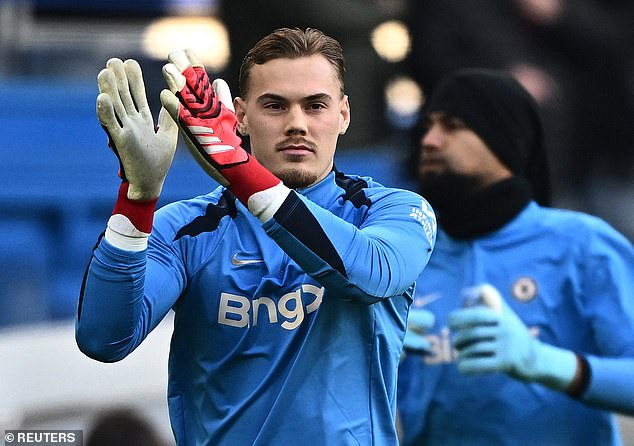 Chelseajev broj 2 Filip Jorgensen odigrao je samo dvije utakmice u Premier ligi ove sezone