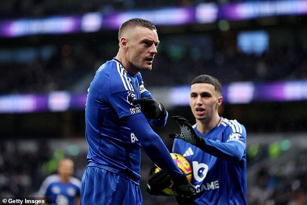 Jubilant Vardy pretvorio se iz centimetara, svoj deseti gol u 18 Premijer ligaških utakmica protiv Tottenhama