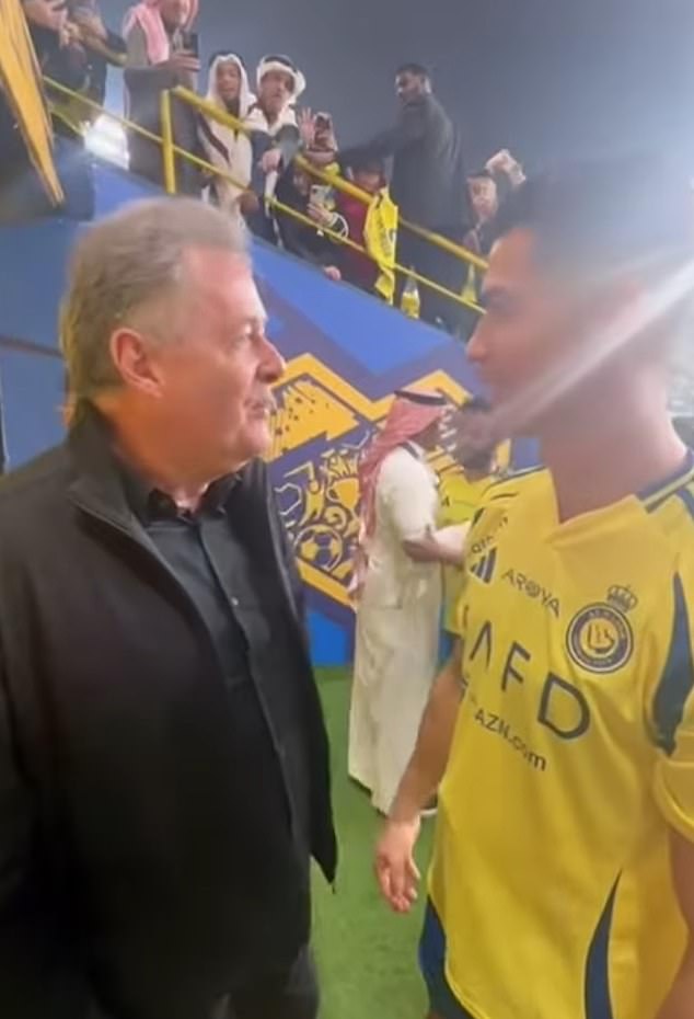 Morgan je bio u Rijadu i promatrao je Ronaldovu bočnu pobjedu Al-Nassr 3-1 nad Al-Fatehom