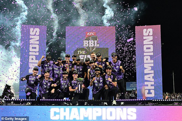 Hobart je osvojio naslov pobjedom od sedam vrata pred svojim domaćim navijačima na stadionu Ninja