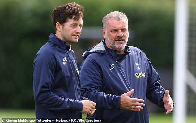 Ryan Mason (left) has taken caretaker charge twice before but surely it cannot happen again
