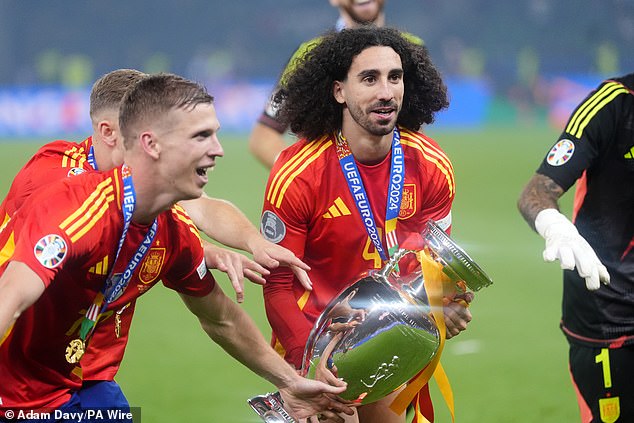 Cucurella je uživao u sjajnih 12 mjeseci, što je uključivalo i pobjedu Euro 2024 s Španjolskom