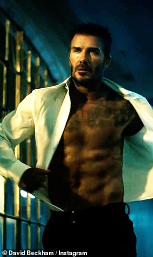 Nogometni as sigurno je bio u dobroj formi, jer je prikazao svoj nevjerojatno tonirani tijek u kratkom isječku zadirkivajući njegovu suradnju s markom