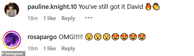 Obožavatelji zvijezde brzo su podijelili zahvalnost za njegove napore u komentarima, a jedan je napomenuo: 