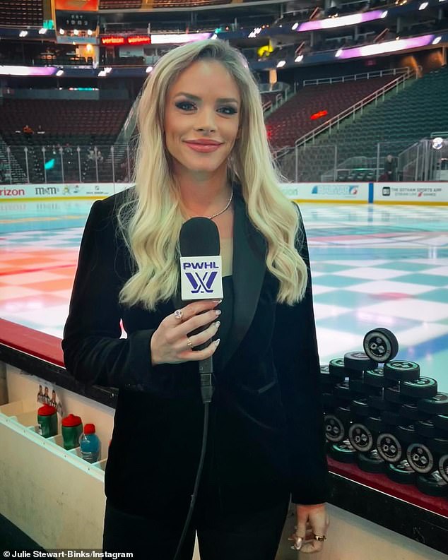 Stewart-Binks domaćin je podcasta s bivšim NHL igračem Nateom Thompsonom i izvještava za SNY