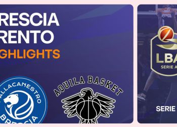 Brescia-Trento 83-77, najzanimljiviji trenuci košarkaške Serie A