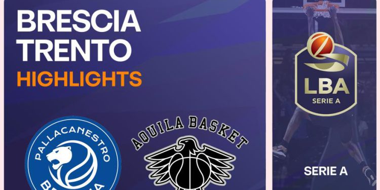 Brescia-Trento 83-77, najzanimljiviji trenuci košarkaške Serie A