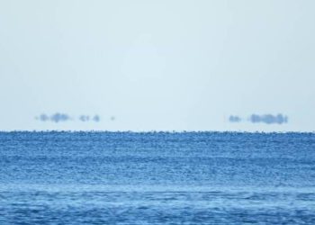 Bura koja već danima puše stvara jedinstveni optički fenomen