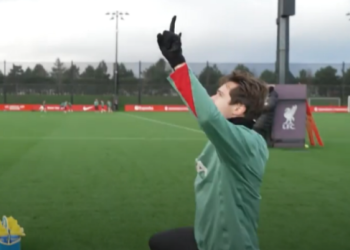 Crkva, pokažite u treningu sa Szoboszlai. Onda proslavi ovako …