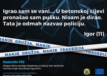 Dragovoljna predaja oružja: Građani predali 63 komada streljiva, pušku i spremnik za pištolj