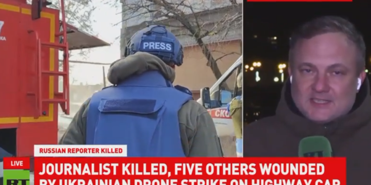 Ekipa RT-a za dlaku izbjegla smrtonosni napad ukrajinskog drona na novinare — RT Rusija i bivši Sovjetski Savez