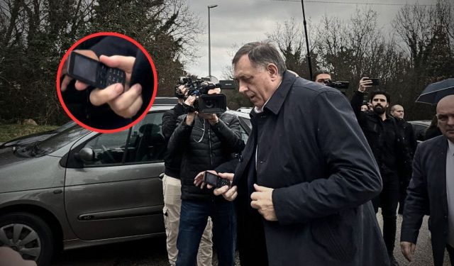 FOTO Nakon luksuznog auta u Mostaru, sad je Dodikov mobitel ‘Kod Cige’ izazvao pozornost