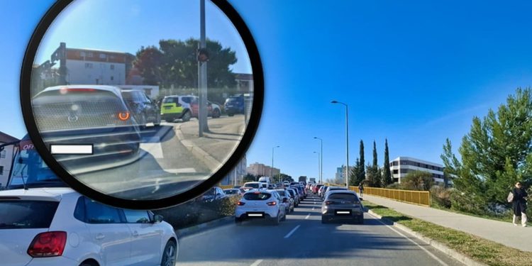 FOTO Ogromne gužve kod Malla u Vukovarskoj ulici