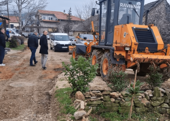 FOTOGALERIJA Bulj obišao radove na aglomeraciji u Brnazama