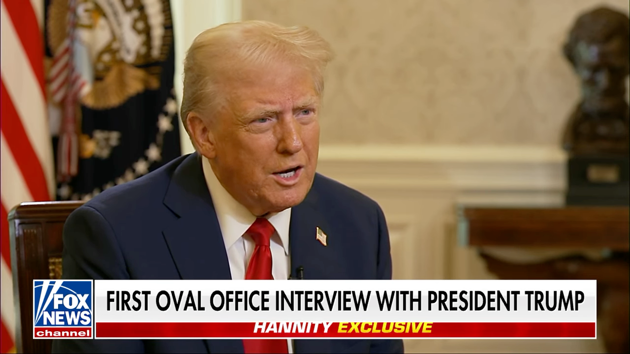 Drugi dio intervjua Donalda Trumpa sa Seanom Hannityjem iz Fox Newsa emitiran je u četvrtak navečer