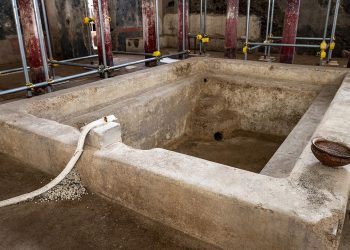 Iskopavanja drevnih Pompeja otkrivaju raskošan kompleks privatnih kupatila