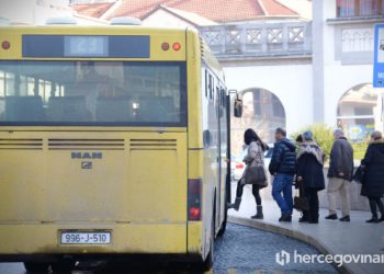 JP MOSTAR BUS Besplatna vožnja gradskim prijevozom u Mostaru