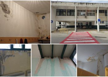 KAO U HOROR FILMU Ovo su prizori srednje škole u Makarskoj. Oglasili se iz Županije