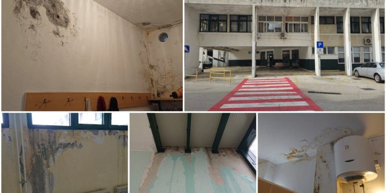 KAO U HOROR FILMU Ovo su prizori srednje škole u Makarskoj. Oglasili se iz Županije