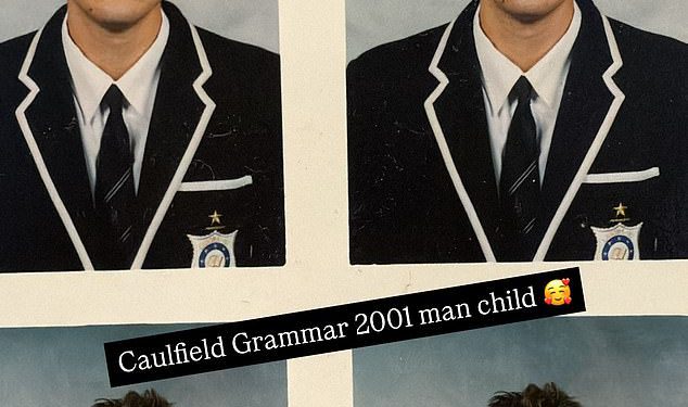 Kosa onda, otišla sutra! Suprug Bec Judda Chris izgleda vrlo drugačije s bujnim bravama u fotografiji udaraca