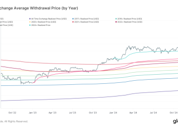 Kupci bitcoina (BTC) u prosjeku su prošle godine ostvarili dobitak od 40%, pokazuju ostvarene cijene