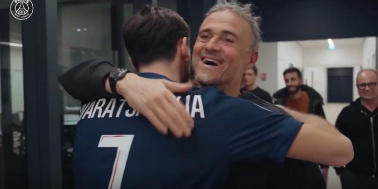 Kvaratskhelia: uzbudljiv prvi dan u PSG-u