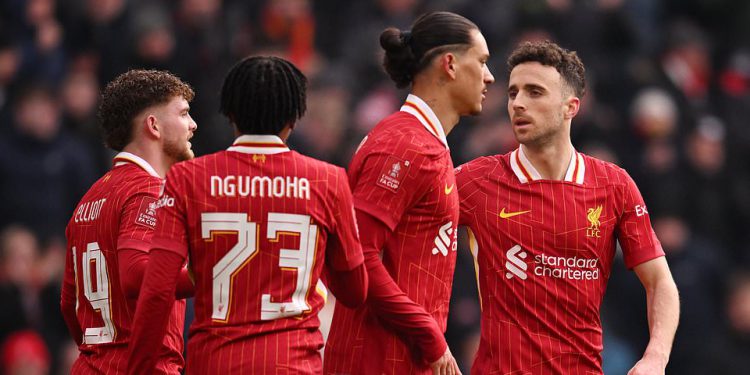 Liverpool protiv Accrington Stanley- FA Cup: rezultat uživo, vijesti o momčadi i ažuriranja dok Diogo Jota dovodi momčad Arnea Slota u vodstvo nakon brzog protunapada, plus ažuriranja s ostalih susreta od 12 sati
