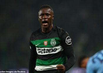 Man United ‘Slaže se ugovor vrijedi 50 milijuna funti za potpisivanje sportskog lisabona Wonderkid ljeti’ – kao što se Ruben Amorim priprema za ponovno ujedinjenje s tinejdžerskim senzacijom