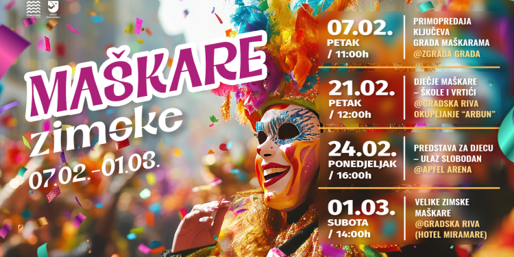Maškare u Makarskoj: Pridružite se najveselijim danima u godini