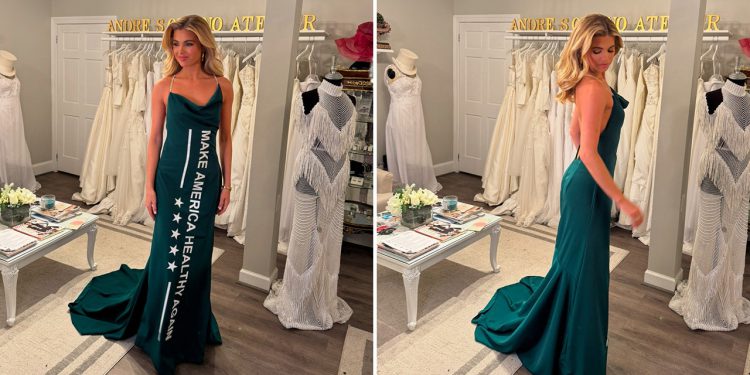 Miss Amerike nosila je ‘MAHA’ haljinu na inauguracijskom balu povodom proslave RFK Jr.