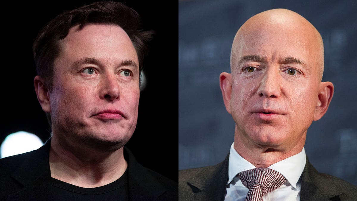 Elon Musk i Jeff Bezos