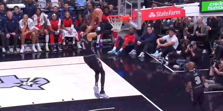 NBA Highlights: utakmice 1. siječnja. Paul-Wembanyama: alley-oop show