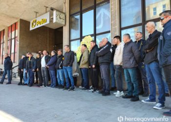 NEZAVISNI SINDIKAT DJELATNIKA HP MOSTAR ‘Radnici su i dalje zadnja rupa na svirali’