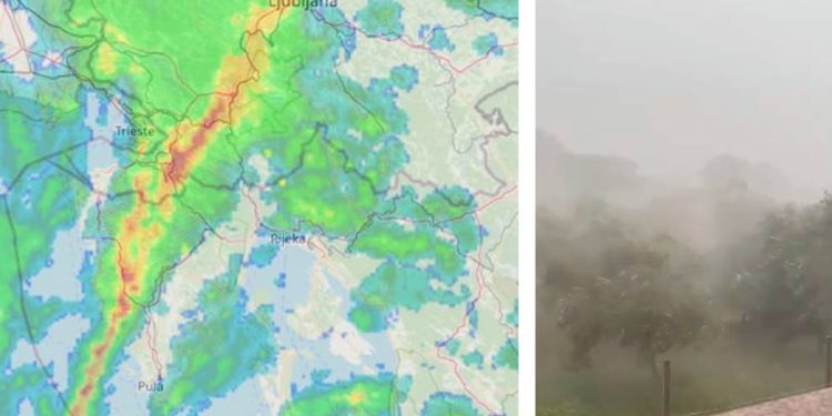 Nestalo je struje, bilo je poput jake ljetne oluje!