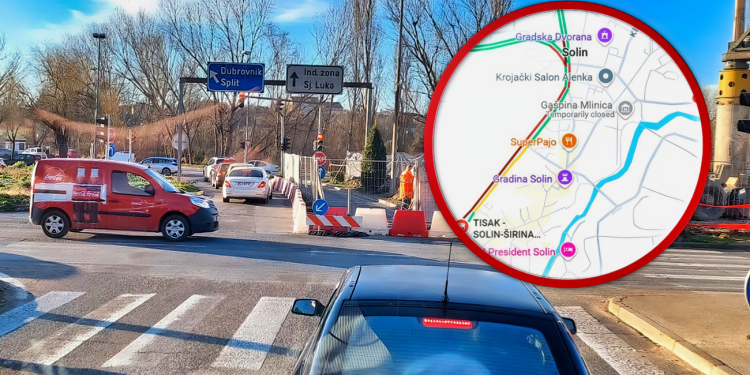 Ogromna je gužva na solinskoj Širini. Vozači su bijesni: “Stojim već više od pola sata”. Ovo su nam otkrili iz Hrvatskih cesta…