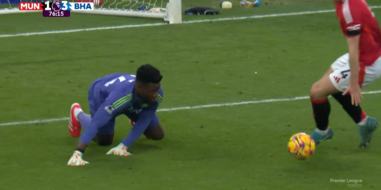 Onanina patka, Manchester United-Brighton završava 1-3: golovi i istaknuti događaji