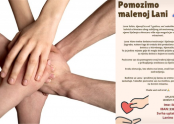 POMOZIMO HRABROJ DJEVOJČICI IZ GRUDA Sedmogodišnjoj Lani otkazuju pluća, jedini spas je specijalna njemačka bolnica