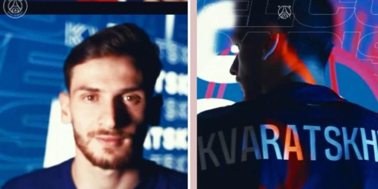 PSG predstavlja Kvaru: evo ga sa brojem 7