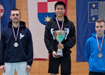 Pet medalja za Badmintonski klub Dubrovnik na Prvenstvu Hrvatske: Daniel Dinata ponovno prvak