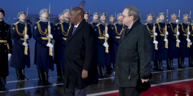 Predsjednik Srednjoafričke Republike posjetio Moskvu (VIDEO) — RT Africa