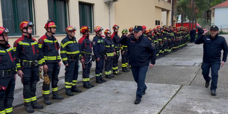 Provjera operativne sposobnosti vatrogasnih spasilačkih timova sa psima na području Trogira