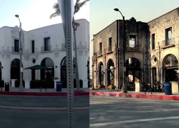 Rekreacija pješačke ture LA-a pokazuje užasavajuću razliku nakon požara | Vijesti