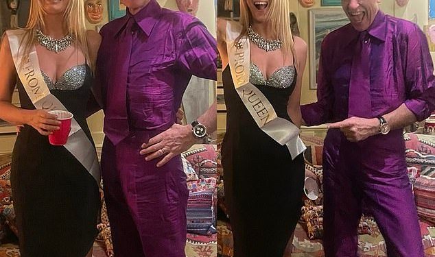 Richard E. Grant iskopava svoje ljubičasto odijelo Spice World s tavana kako bi proslavio 36. rođendan svoje kćeri – 28 godina nakon što ga je prvi put odjenuo u kultnom filmu