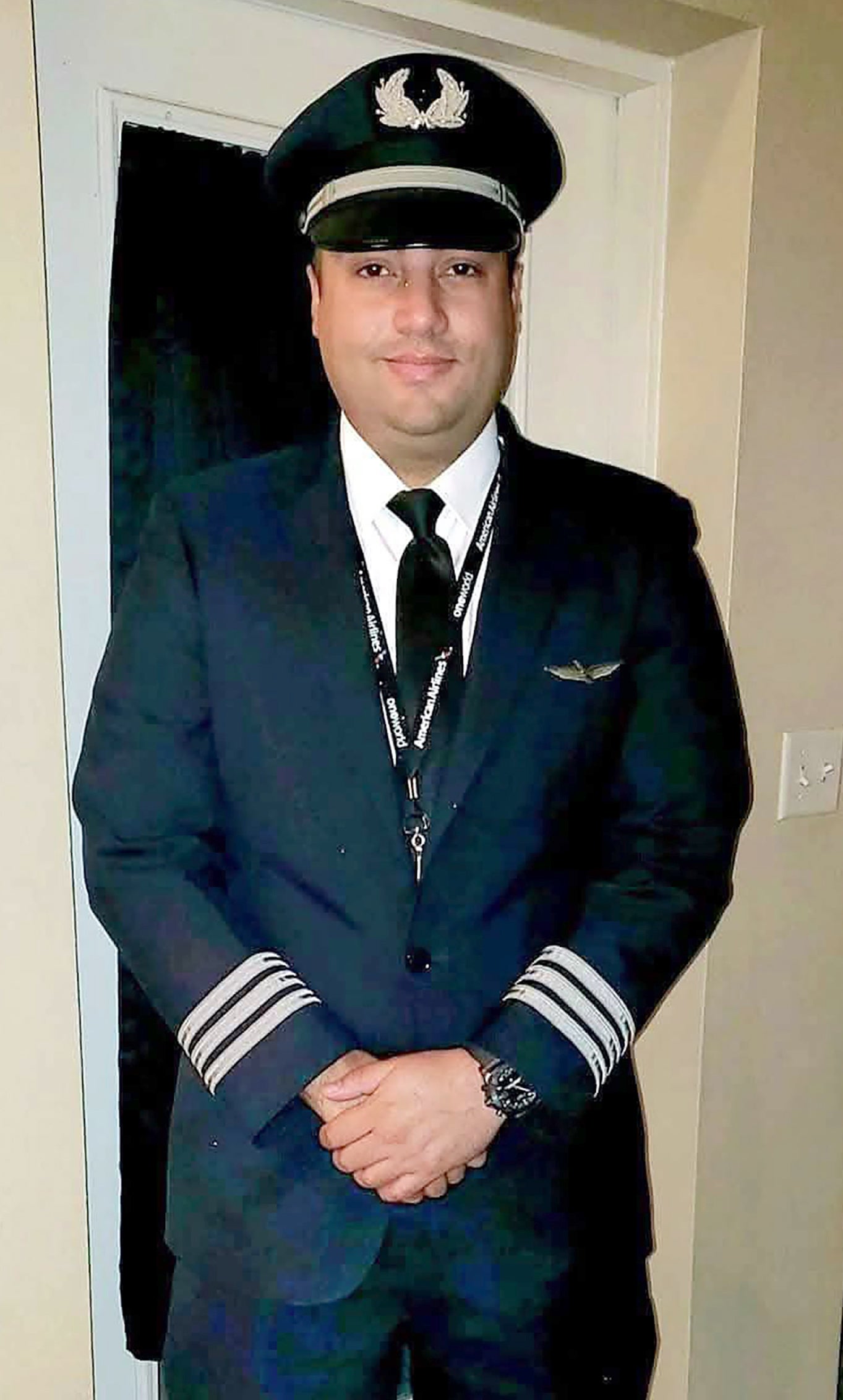 Kapetan American Airlinesa Jonathan Campos