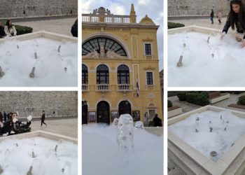 SPLIĆANI OSTALI ‘PAF’ ‘Pjena party’ ispred HNK-a. Što se događa?