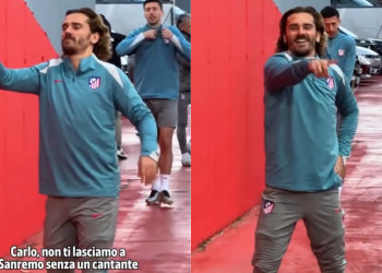 Sanremo, Emis Killa Emices: Atletico Madrid Candida Griezmann