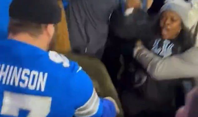 Šokantan trenutak: navijači Lionsa zgazili su čovjeka po glavi nakon što je ‘nepoštovao ženu’ na tribinama tijekom utakmice doigravanja